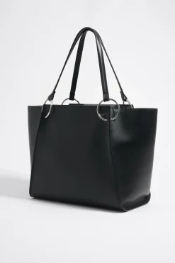 Online BIMBA Y LOLA Bolso Shopper Grande Piel Negro