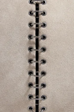 New BIMBA Y LOLA Bolso Shopper Grande Serraje Piedra