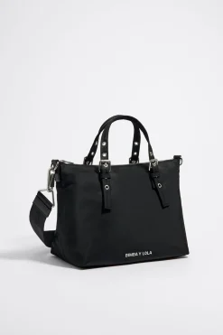 Discount BIMBA Y LOLA Bolso Shopper Mediano Negro
