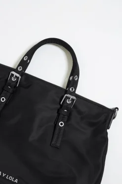 Discount BIMBA Y LOLA Bolso Shopper Mediano Negro