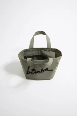 Best BIMBA Y LOLA Bolso Shopper Mini Nylon Caqui Claro