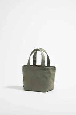 Best BIMBA Y LOLA Bolso Shopper Mini Nylon Caqui Claro
