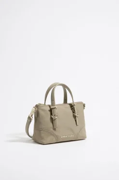 Discount BIMBA Y LOLA Bolso Shopper Mini Nylon Caqui Claro
