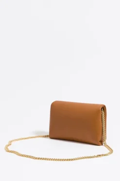 Online BIMBA Y LOLA Bolso Solapa Mini Piel Napa Tostado