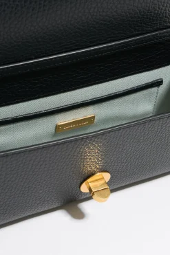 Store BIMBA Y LOLA Bolso Solapa Mini Piel Negro