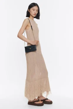 Online BIMBA Y LOLA Bolso Solapa Mini Piel Negro