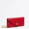 Discount BIMBA Y LOLA Bolso Solapa Mini Piel Rojo