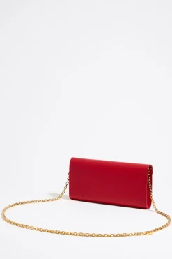 Discount BIMBA Y LOLA Bolso Solapa Mini Piel Rojo