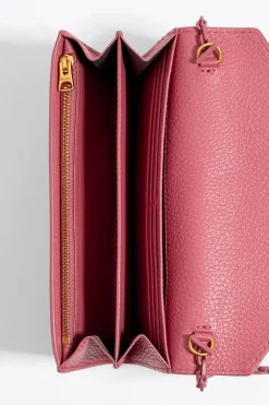 Discount BIMBA Y LOLA Bolso Solapa Mini Piel Rosa