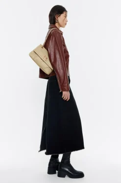 Clearance BIMBA Y LOLA Bolso Solapa Pequeno Caqui Claro