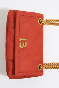 Store BIMBA Y LOLA Bolso Solapa Pequeno Nylon Coral