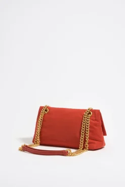 Store BIMBA Y LOLA Bolso Solapa Pequeno Nylon Coral