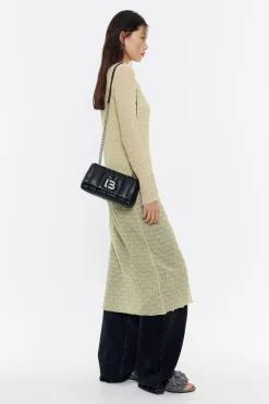 Discount BIMBA Y LOLA Bolso Solapa Pequeno Piel Napa Negro