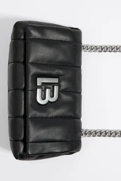 Discount BIMBA Y LOLA Bolso Solapa Pequeno Piel Napa Negro