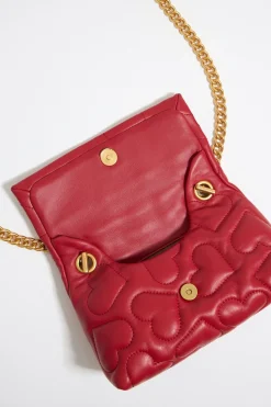 Discount BIMBA Y LOLA Bolso Solapa Pequeno Piel Napa Rojo