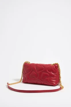 Discount BIMBA Y LOLA Bolso Solapa Pequeno Piel Napa Rojo