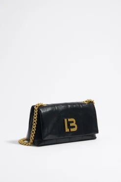 Clearance BIMBA Y LOLA Bolso Solapa Pequeno Piel Negro
