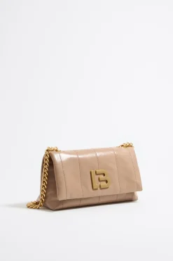 Outlet BIMBA Y LOLA Bolso Solapa Pequeno Piel Camel