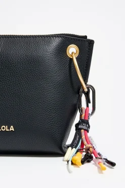 Discount BIMBA Y LOLA Bolso Trapecio Mediano Piel Negro