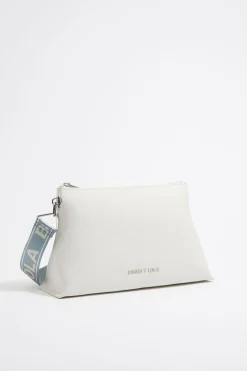Online BIMBA Y LOLA Bolso Trapecio Mediano Piel Blanco Roto