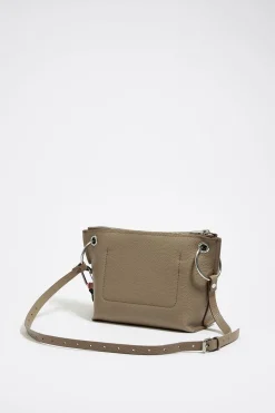 Discount BIMBA Y LOLA Bolso Trapecio Mediano Piel Topo
