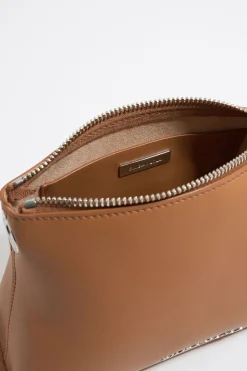 Store BIMBA Y LOLA Bolso Trapecio Pequeno Piel Miel