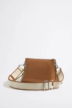 Store BIMBA Y LOLA Bolso Trapecio Pequeno Piel Miel