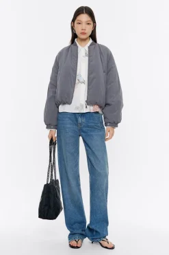 Outlet BIMBA Y LOLA Camisa Boxy Birds Marfil