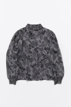 Discount BIMBA Y LOLA Camisa Fluida Canary Camo Caqui