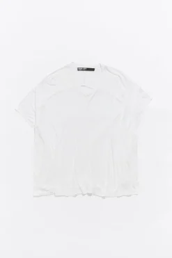 Store BIMBA Y LOLA Camiseta Larga Oversize Blanca