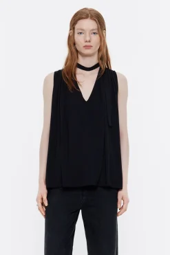 Sale BIMBA Y LOLA Camiseta Linea A Negra