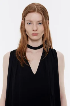 Sale BIMBA Y LOLA Camiseta Linea A Negra