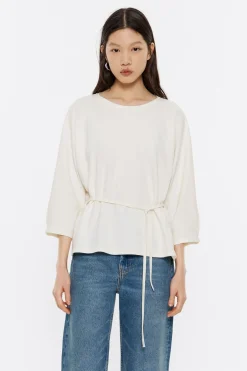 Best BIMBA Y LOLA Camiseta Manga Murcielago Marfil