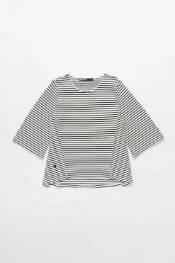 Best BIMBA Y LOLA Camiseta Punto Roma Rayas