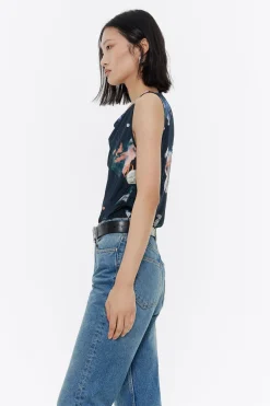 Fashion BIMBA Y LOLA Camiseta Waves Antracita