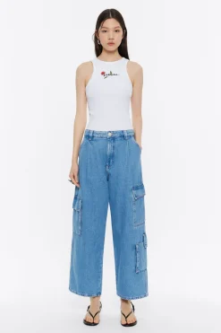 Flash Sale BIMBA Y LOLA Cargo - Vaquero Azul