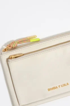 Flash Sale BIMBA Y LOLA Cartera Doble Nylon Piedra