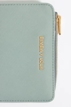 New BIMBA Y LOLA Cartera Nylon Verde Agua