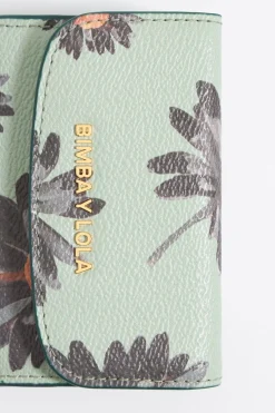 Hot BIMBA Y LOLA Cartera Solapa Daisy Verde