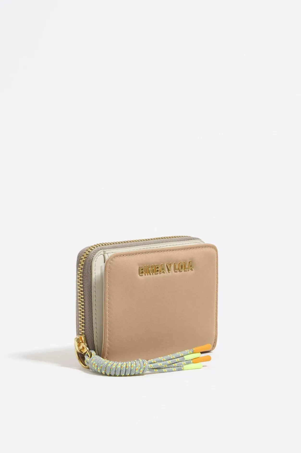 Clearance BIMBA Y LOLA Cartera Solapa Galleta