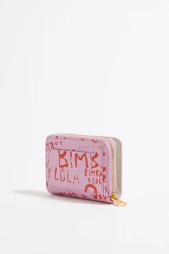 Cheap BIMBA Y LOLA Cartera Solapa Grabado Cocodrilo Rosa