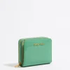 Flash Sale BIMBA Y LOLA Cartera Solapa Grabado Cocodrilo Verde