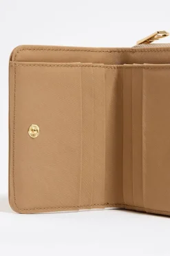 Shop BIMBA Y LOLA Cartera Solapa Nylon Tostada