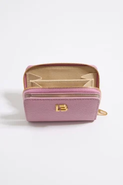 Store BIMBA Y LOLA Cartera Solapa Piel Rosa