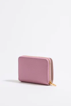 Store BIMBA Y LOLA Cartera Solapa Piel Rosa