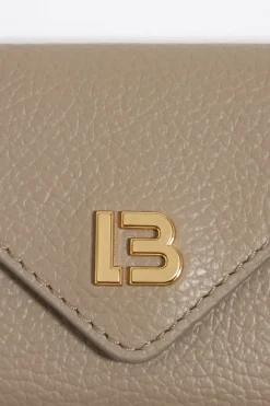 Fashion BIMBA Y LOLA Cartera Solapa Piel Topo