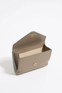 Fashion BIMBA Y LOLA Cartera Solapa Piel Topo