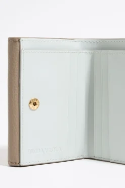 Fashion BIMBA Y LOLA Cartera Solapa Piel Topo