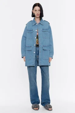 Clearance BIMBA Y LOLA Cazadora Denim Larga Azul