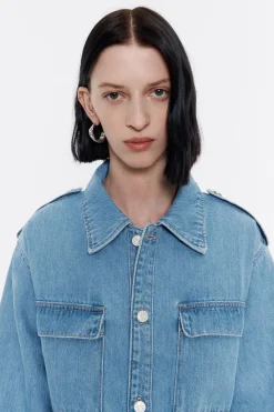 Clearance BIMBA Y LOLA Cazadora Denim Larga Azul